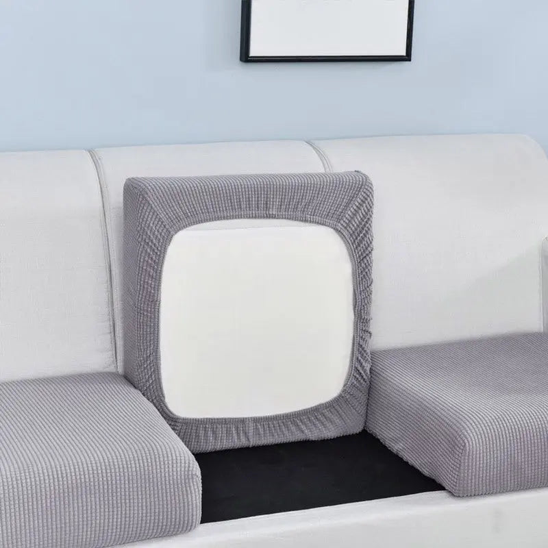 Housse Assise Stretch Poly KLEAN Light Grey-L