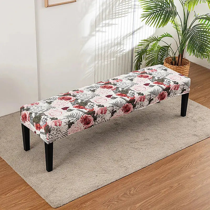 Housse Banquette Florale Extensible FLORINA Housse de France