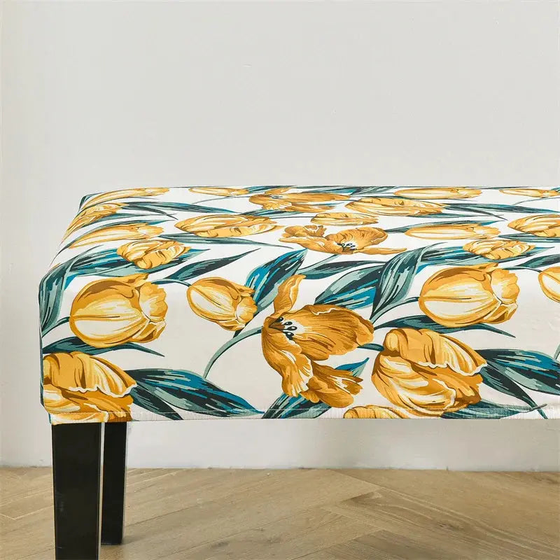 Housse Banquette Florale Extensible YUPAR Housse de France