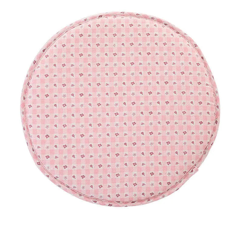 Housse Banquette Ronde DOLTA Pink white