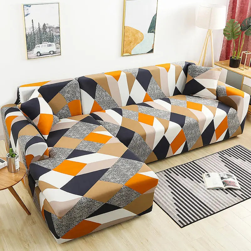 Housse Canapé Modulaire SOFANGEO Time and space fragments-140to180cm