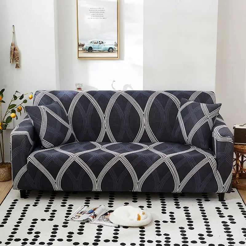 Housse Canapé Polyester Kaleido Jian Ling-Four