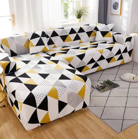 Housse Canapé Extensible ALLIVA Simple and elegant-235x300cm 4Seat