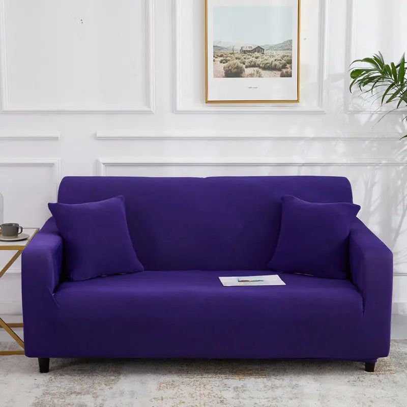 Housse Canapé Extensible POLYMAX Deep purple-Pillowcase