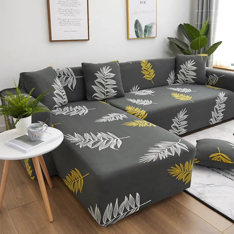 Housse Canapé Moderne GEOMETRO Fstyle-235to300cm