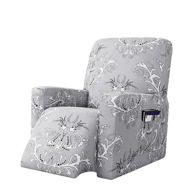 Housse Canapé Relax Extensible ABBY Grey-One size