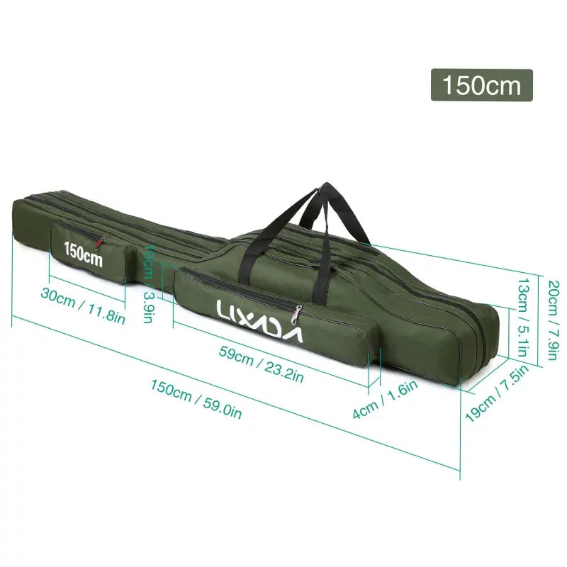 Housse Canne Pêche Pliable OXFORDA Housse de France
