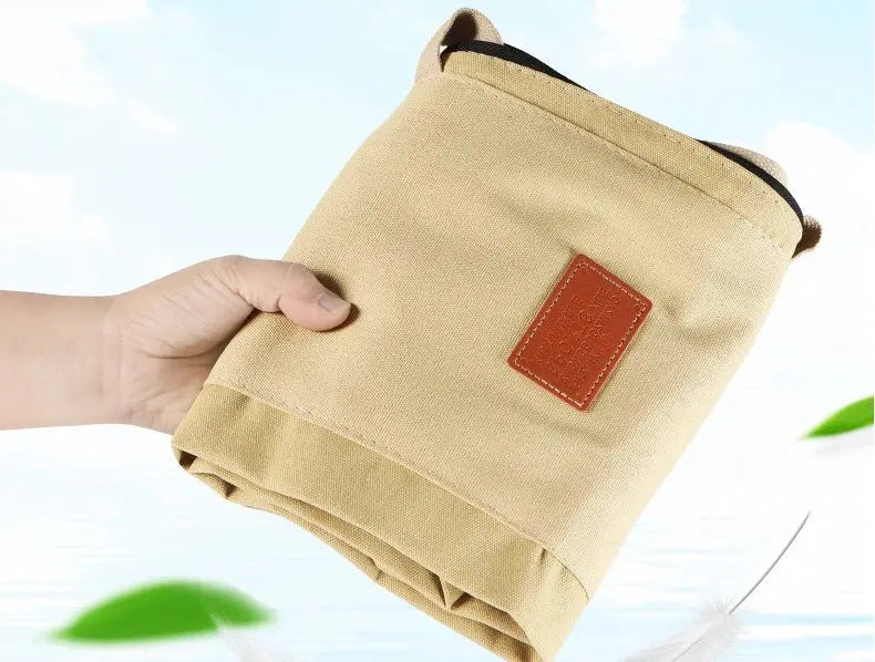 Housse Canne Pêche Toile Légère SOLARIO Housse de France