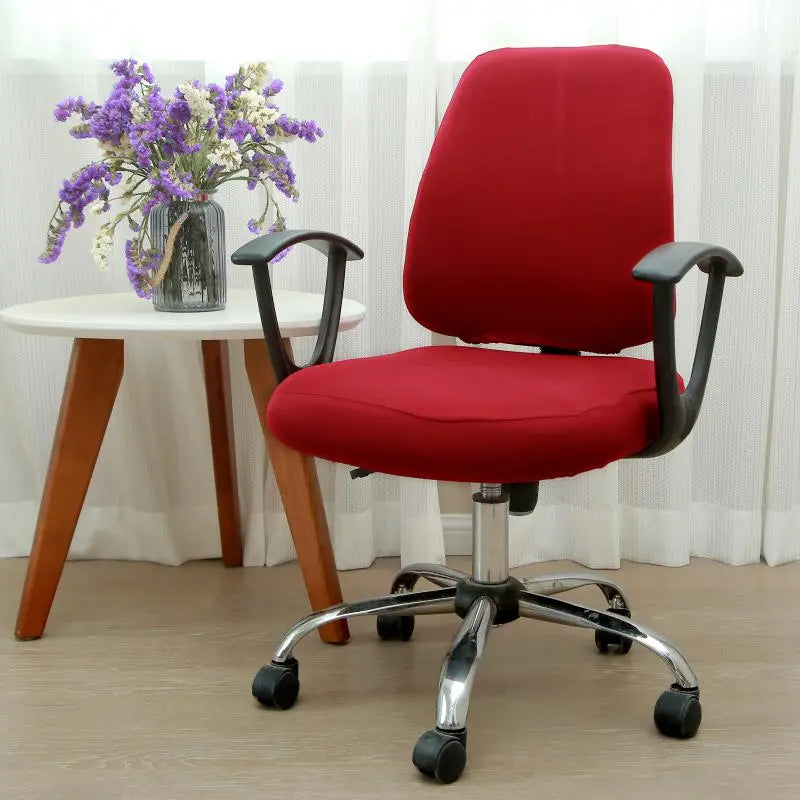 Housse Chaise Extensible SPLITO Wine Red