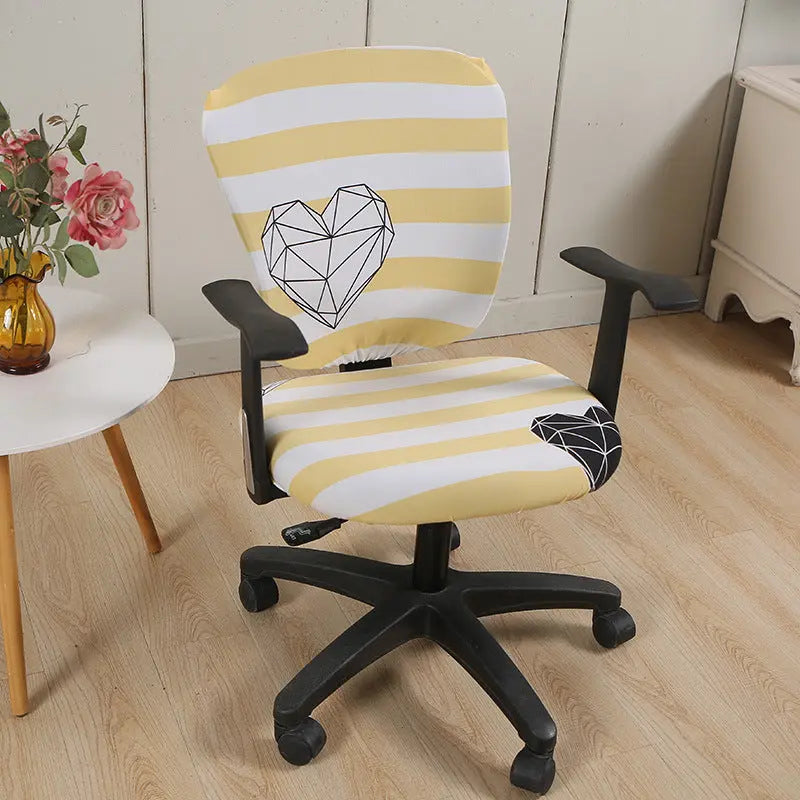 Housse Chaise Moderne SWIRL Wonderful Paradise-Split Chair Cover