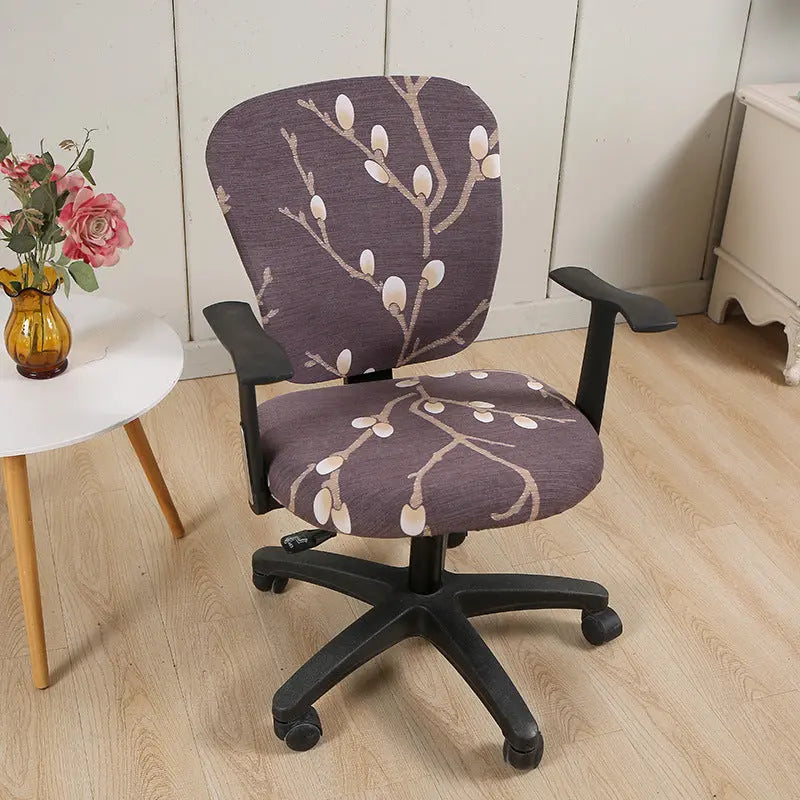 Housse Chaise Moderne SWIRL Xi Mei Slightly-Split Chair Cover