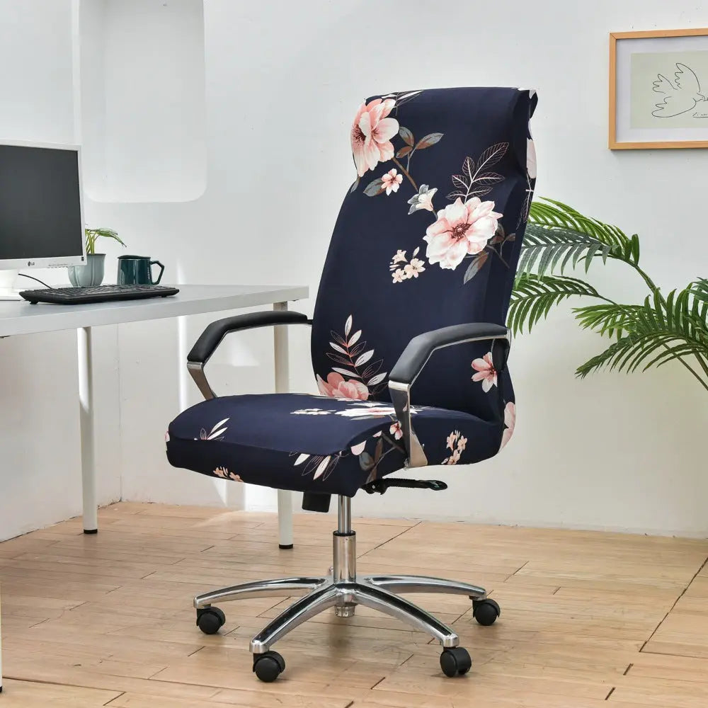Housse Chaise Rotative ZIBOR Fanghua Blue-L