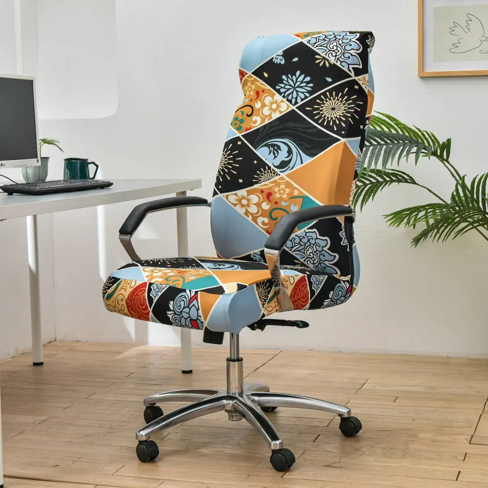 Housse Chaise Rotative ZIBOR Flower Is A Go-L