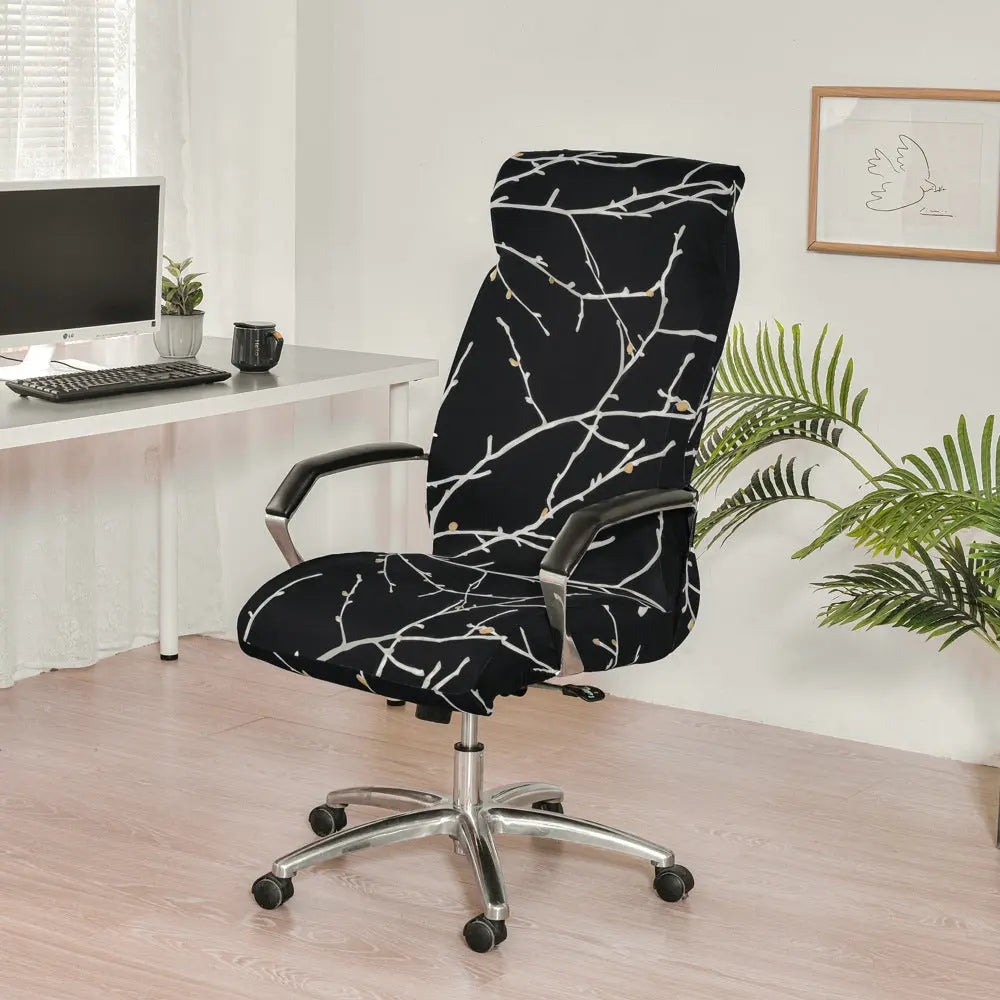 Housse Chaise Rotative ZIBOR Dark Fragance Seeking-L