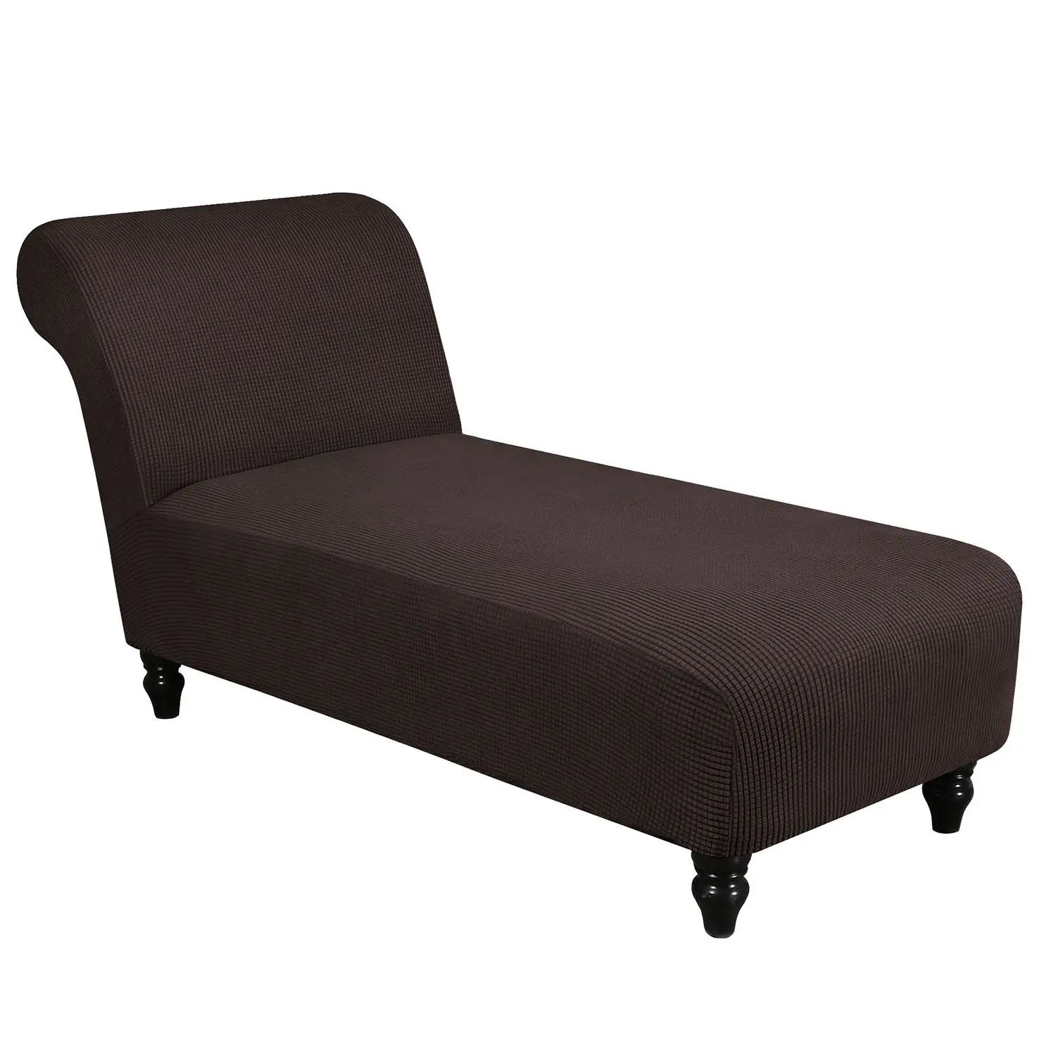 Housse Fauteuil Extensible MORNA Brown-No Armrest