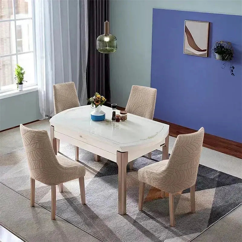 Housse De Chaise Extensible Jacquard FOLIA Housse de France