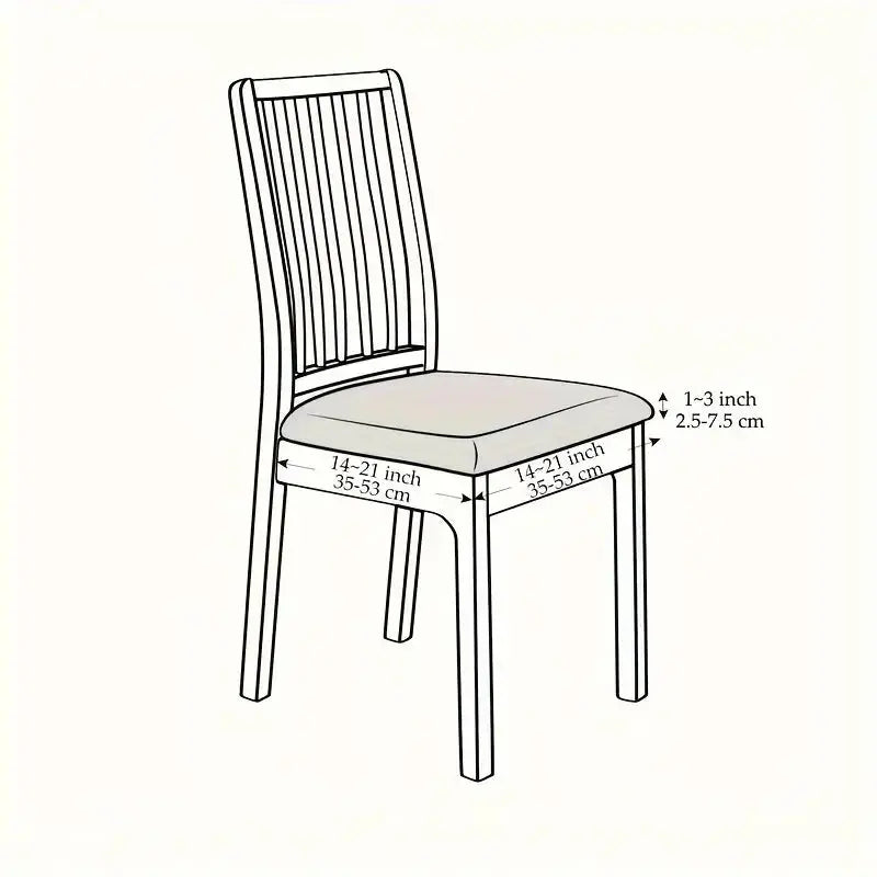 Housse De Chaise Imperméable Jacquard JACERY Housse de France