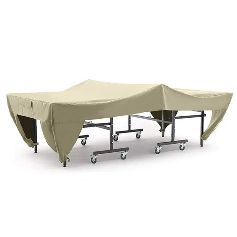 Housse De Table Ping Pong Imperméable AQUALIA Silver 420D-280x152x76cm