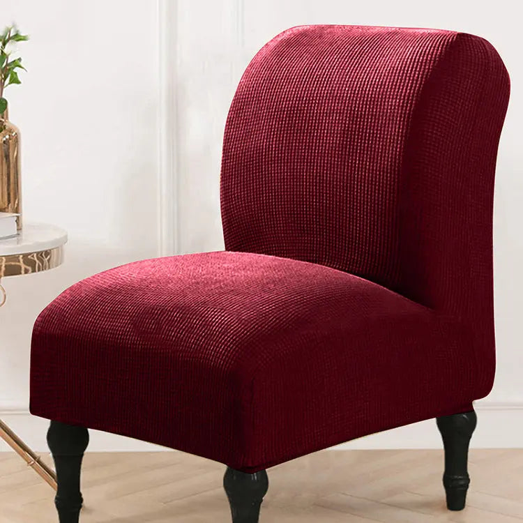 Housse Fauteuil Moderne PLERIX Wine Red-Fat Stool Chair Cover XL Size