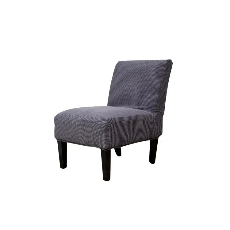 Housse Fauteuil Universelle POLARIS Dark Gray-Fat Stool Chair Cover L Size