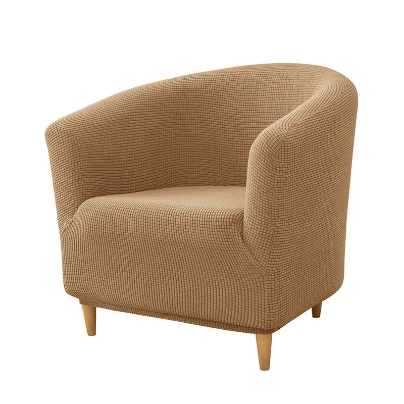 Housse Fauteuil Extensible CORNIA 10 Light Coffee-30x24x6cm