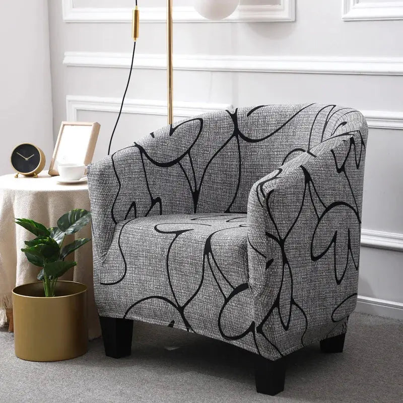 Housse Fauteuil Club Floral VELUNA Housse de France