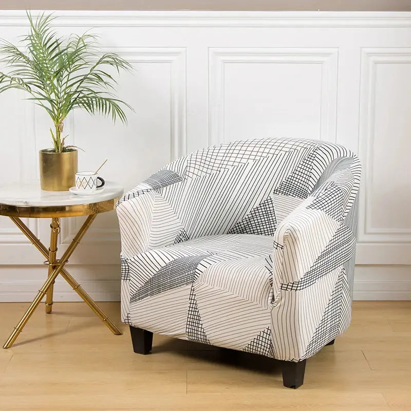 Housse Fauteuil Club Floral VELUNA Housse de France
