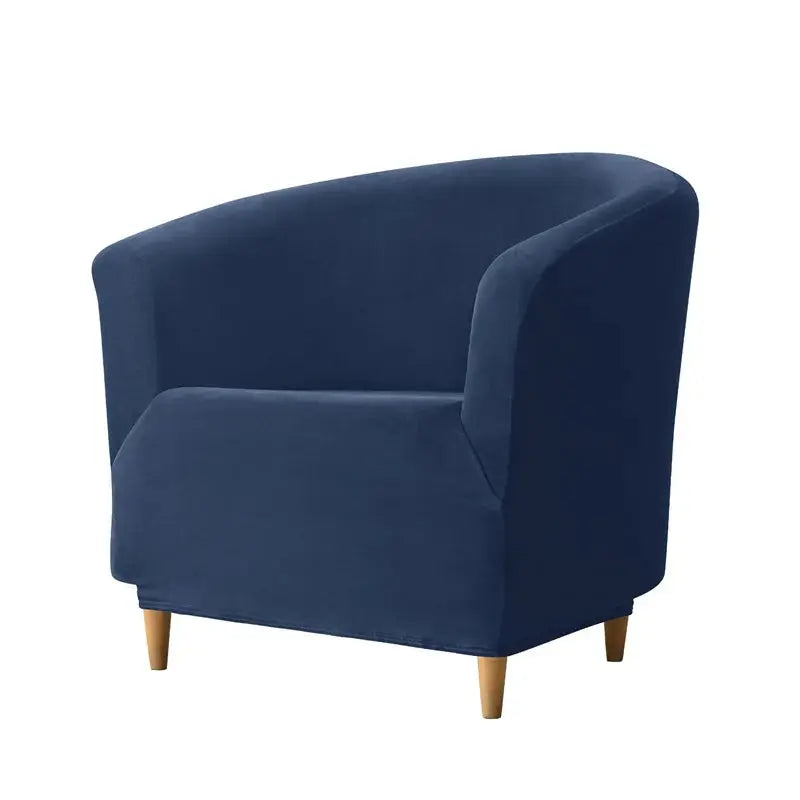 Housse Fauteuil Club Velours Anti-Gliss COVIA Housse de France
