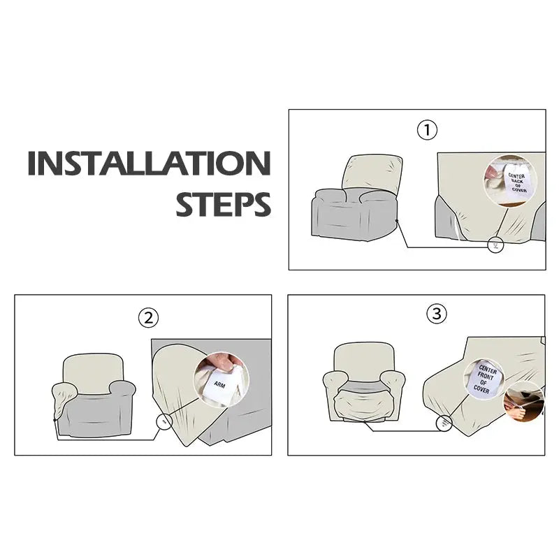 Housse Fauteuil Imperméable RELIZE Housse de France