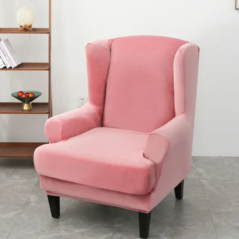 Housse Fauteuil Oreilles Velours VELORA Housse de France