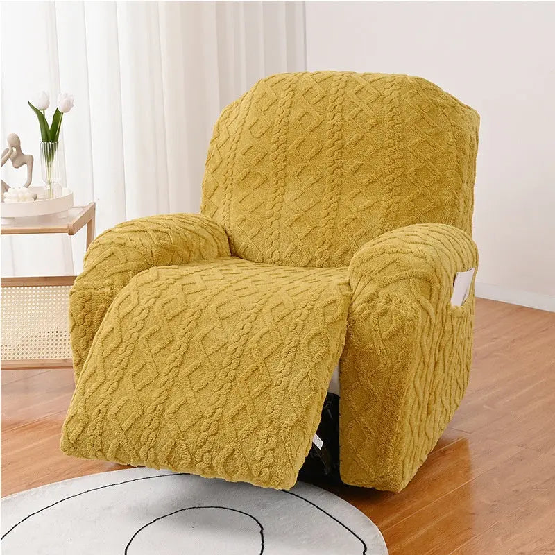 Housse Fauteuil Relax Moderne ALINE Golden-Double 1 Set Extra Large