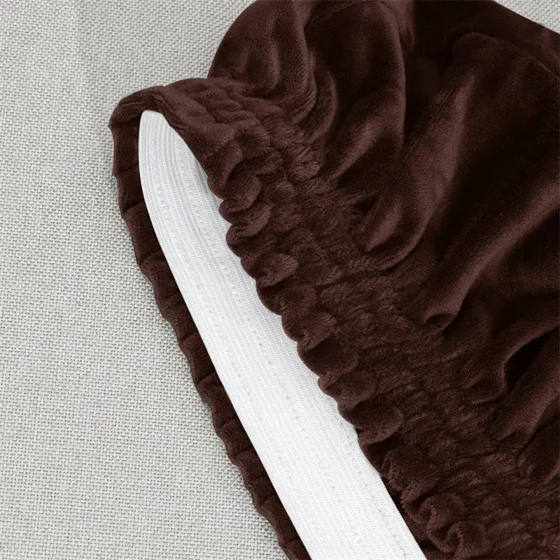 Housse Fauteuil Scandinave Velours AERIS Housse de France