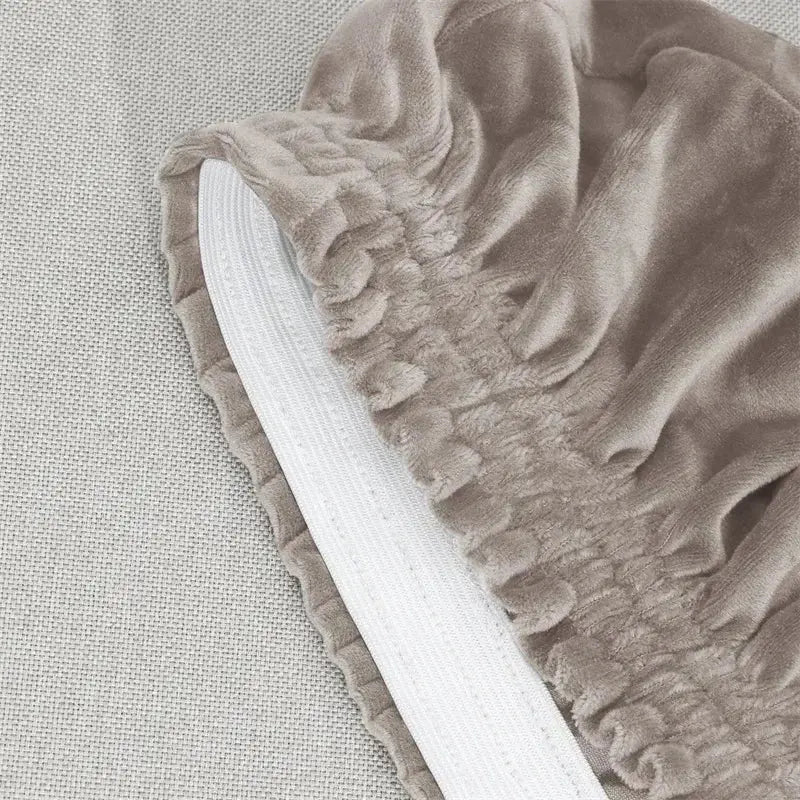 Housse Fauteuil Scandinave Velours AERIS Housse de France