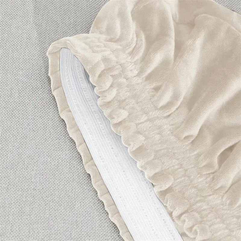 Housse Fauteuil Scandinave Velours AERIS Housse de France