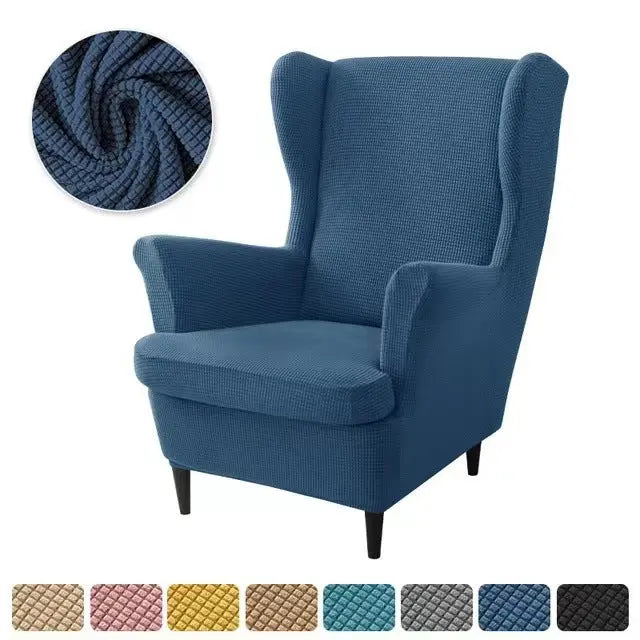 Housse Fauteuil Élastique TIGO Dark Blue-3PCS SET