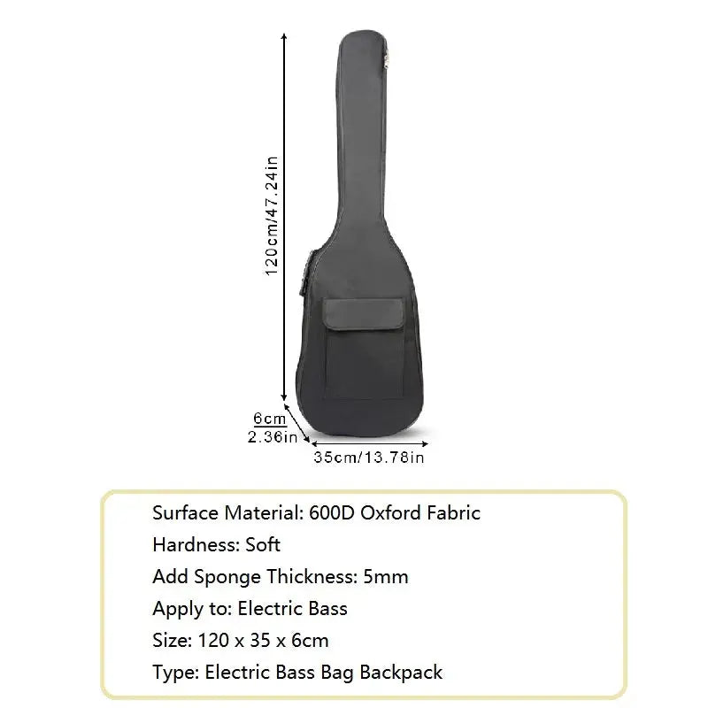 Housse Guitare Imperméable Oxford GIGTO Housse de France