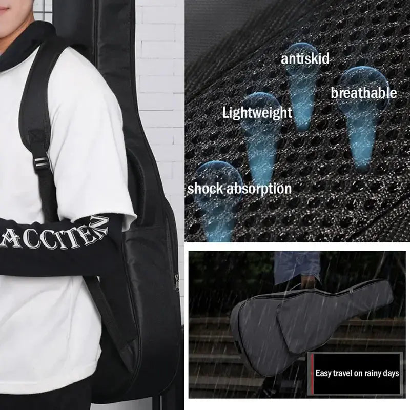 Housse Guitare Oxford Résistant AQUILO Housse de France