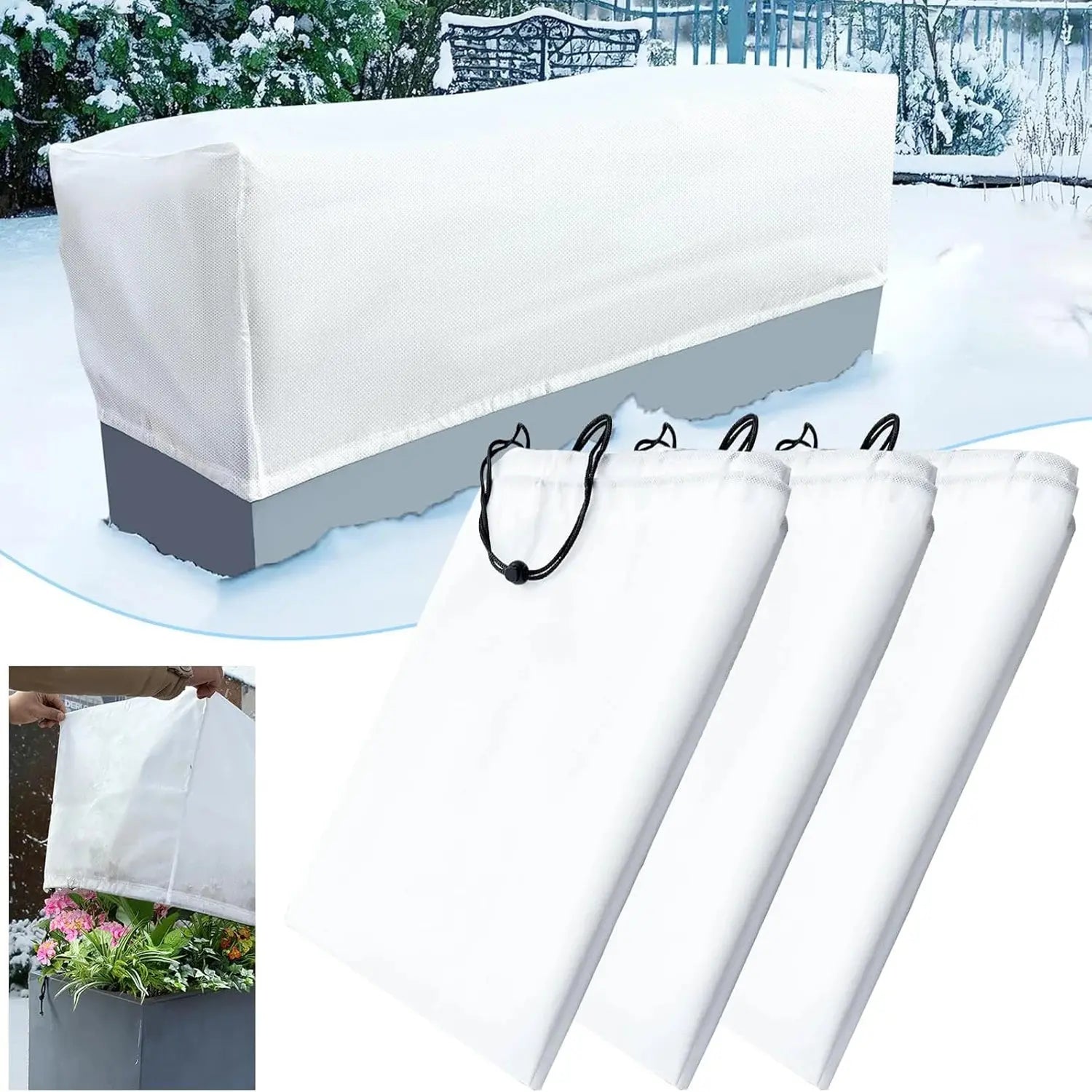 Housse Hivernage Plante Non-Tissé POLARA Housse de France