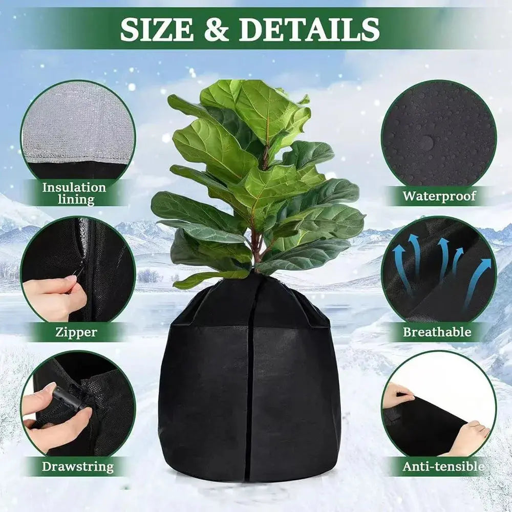 Housse Hivernage Plante Oxford GLACIA Housse de France