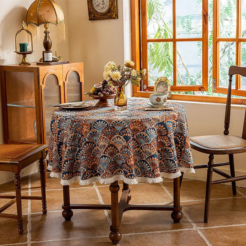 Housse Mange Debout Jacquard Éthérée Retro Umbrella-120CM