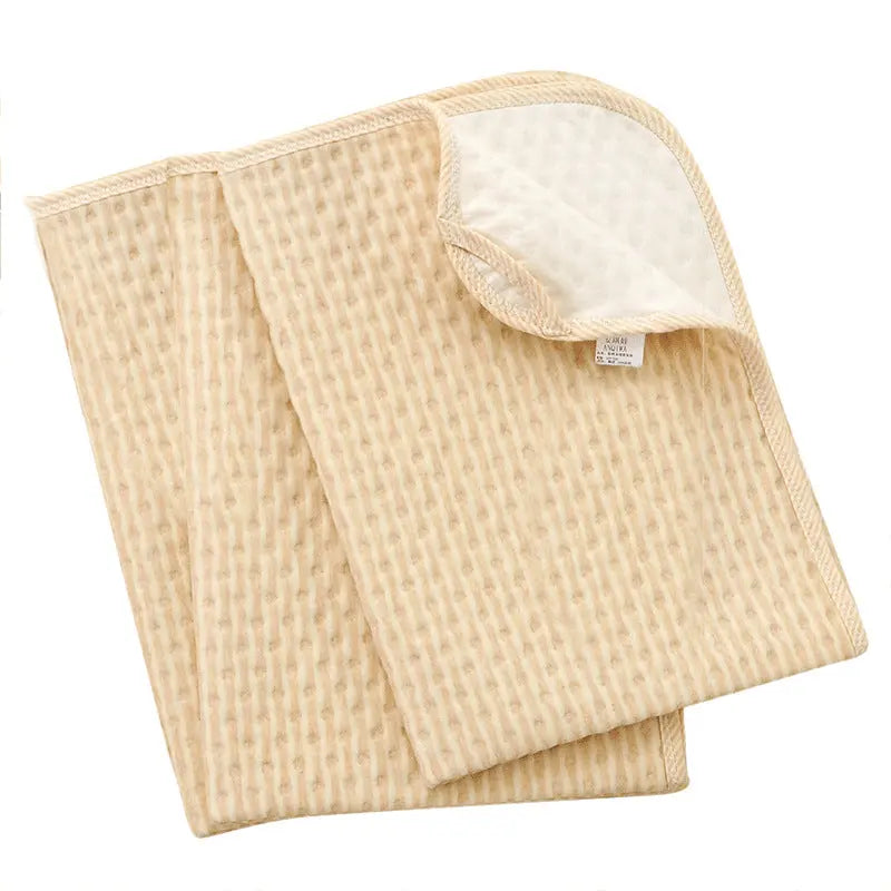 Housse Matelas Coton Imperméable **TURANIA** Brown stripes-Small size