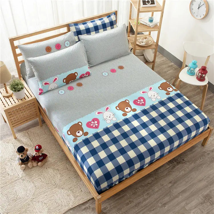 Housse Matelas Coton PURENA Lattice-150x200