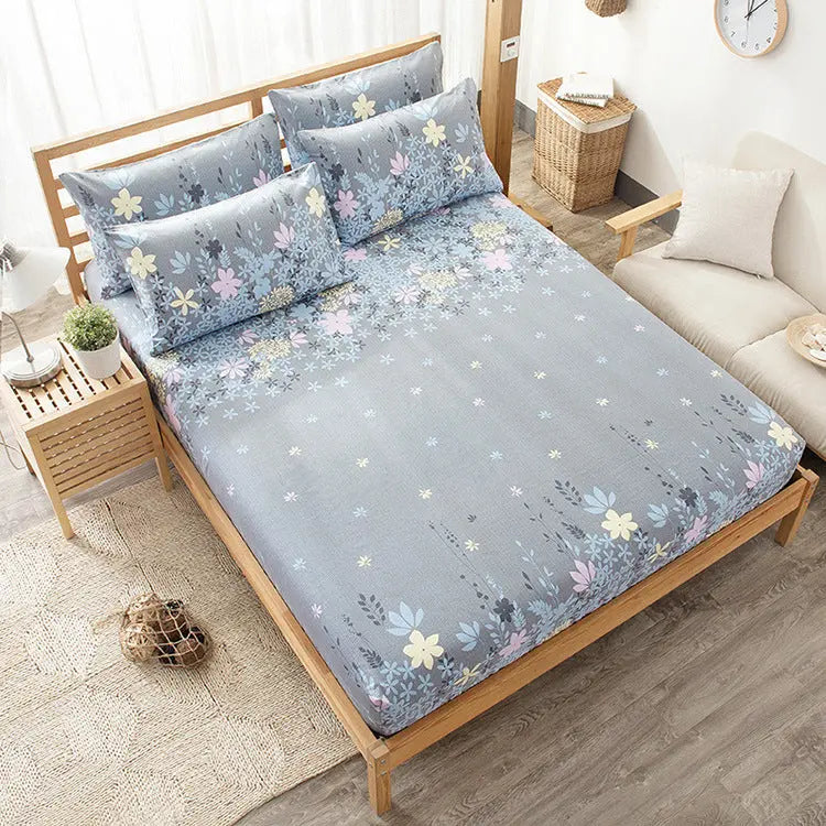 Housse Matelas Coton PURENA Grey-150x200