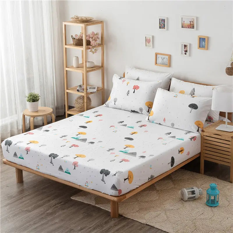 Housse Matelas Coton PURENA White-150x200