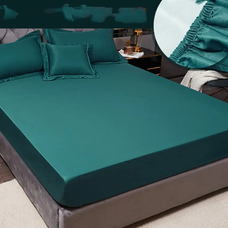 Housse Matelas Imperméable Tencel PROLIA Half pack green-200X220