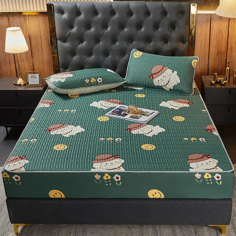 Housse Matelas Latex Moderne SIMMAX Jingle dog-180x200cmBed sheet