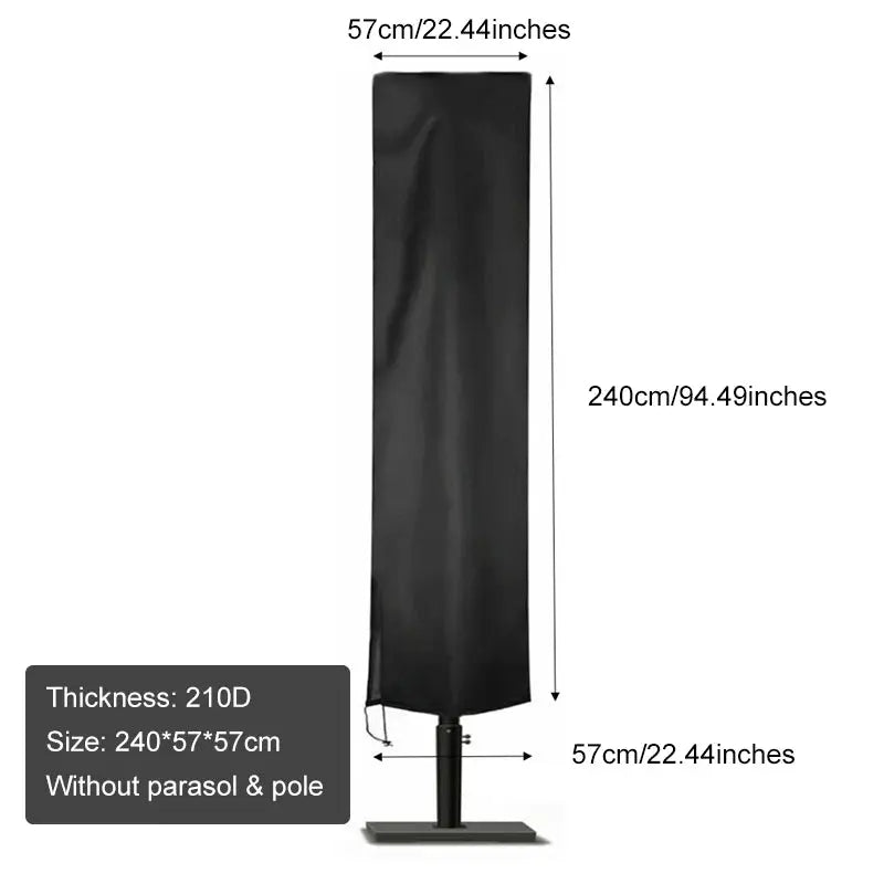 Housse Parasol Déporté Imperméable OXANO Housse de France