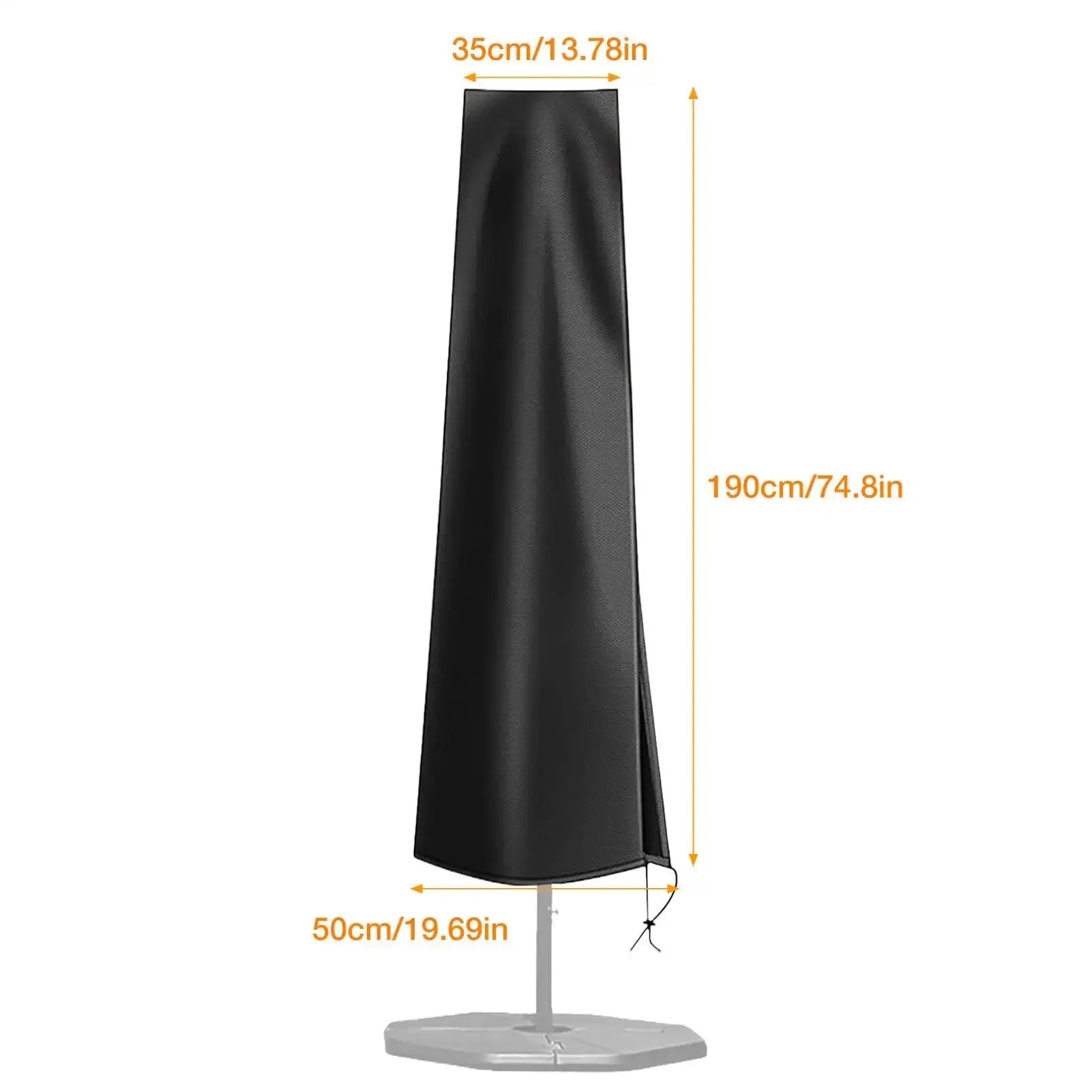 Housse Parasol Déporté Imperméable ZIPLA Housse de France