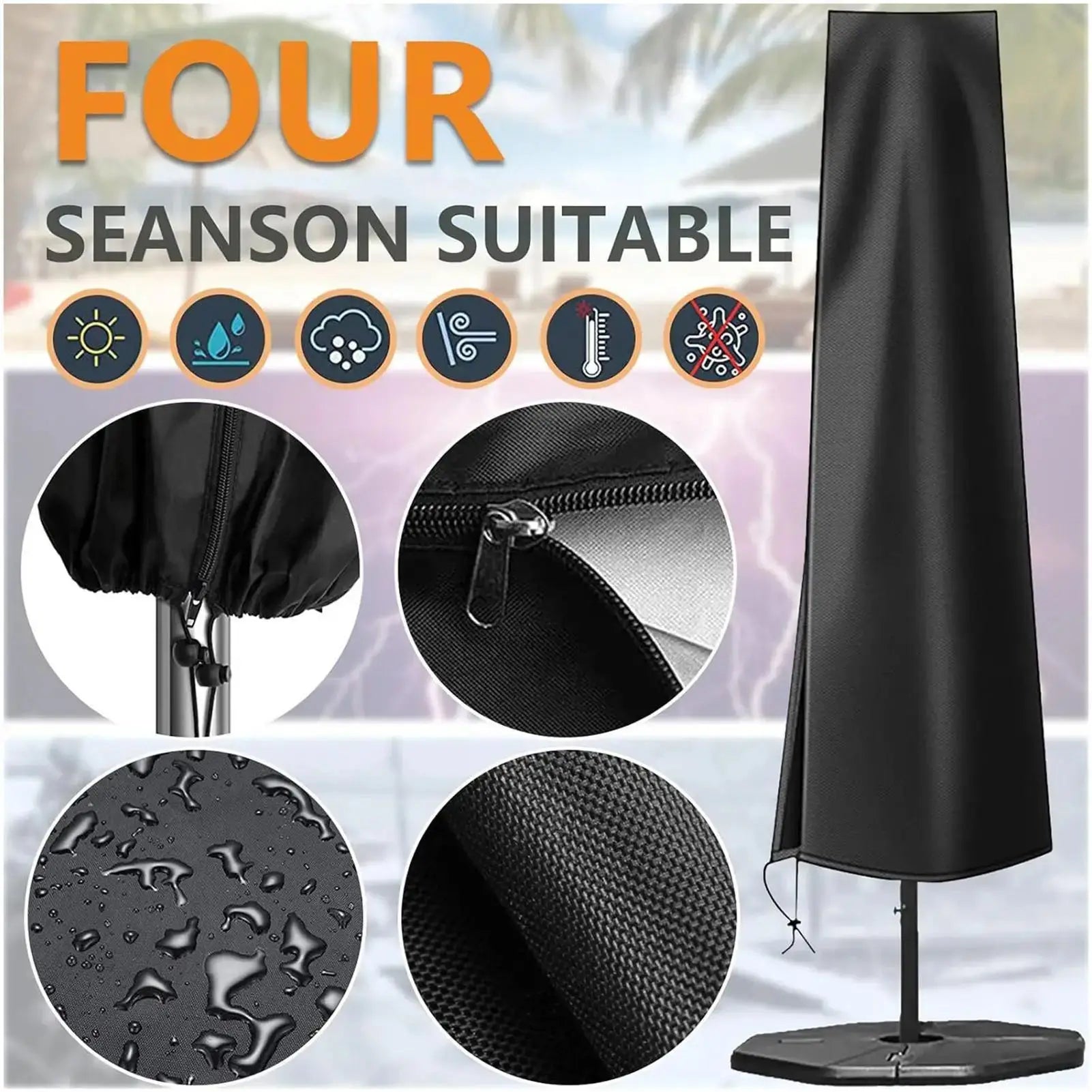 Housse Parasol Oxford Imperméable VERAIN Housse de France