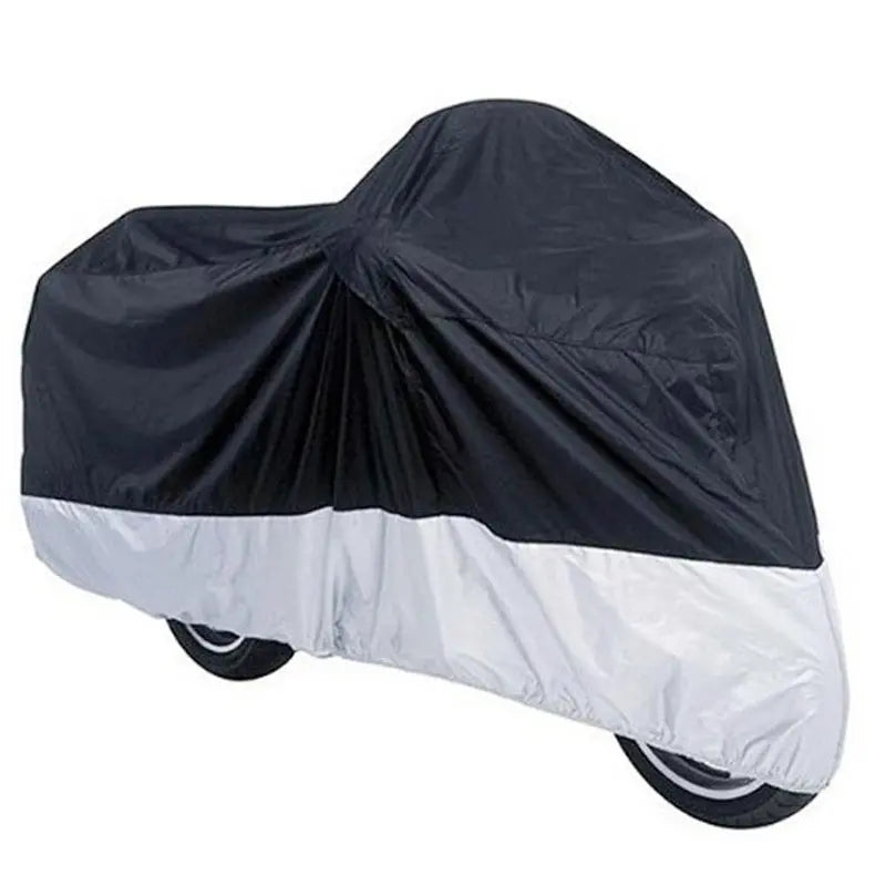 Housse Pour Moto Imperméable AERANO Silver On Black-2XL